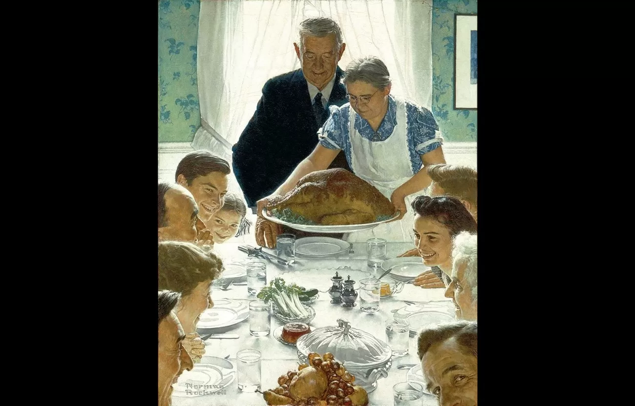 freedom from want, norman rockwell museum