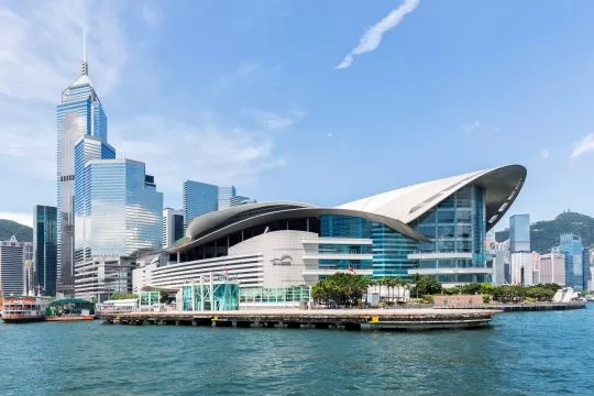 hong kong convention and exhibition centre, shutterstock, curatorial