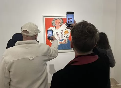 la blouse roumaine, matisse, mnar, curatorial