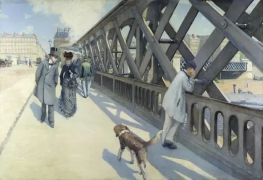 caillebotte le pont de leurope