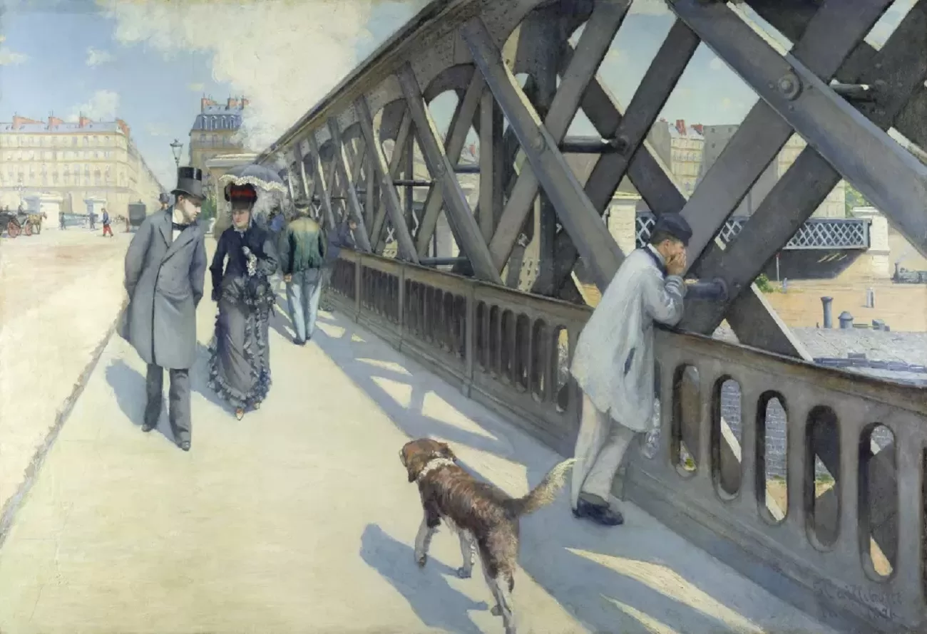 caillebotte le pont de leurope