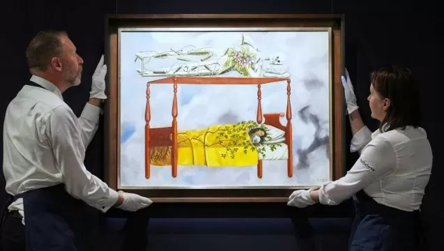 el sueno, frida kahlo