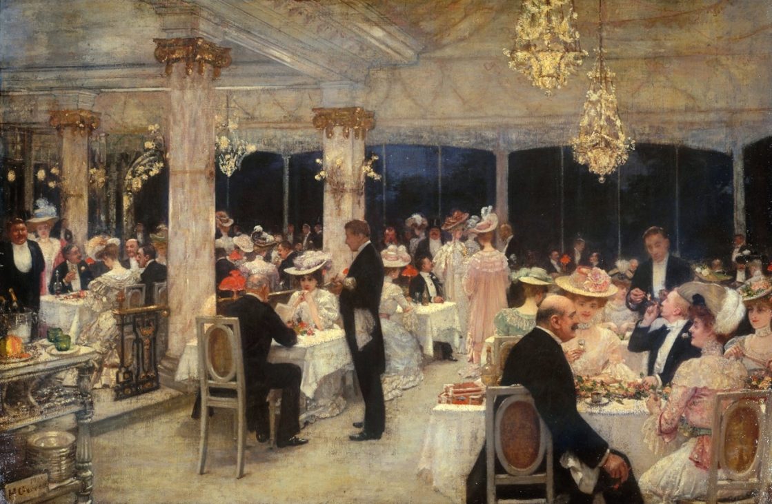 aemenoville, the evening of the grand prix, henri gervex