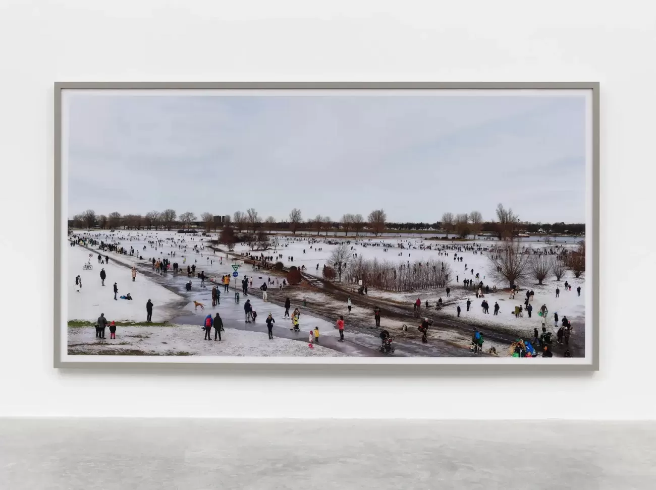 andreas gursky, ice skater, 2021