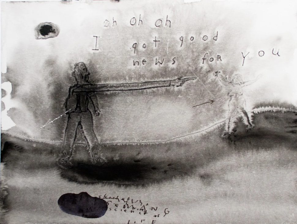 david lynch, oh oh oh i got good news for you (2009 2010) © the david lynch estate, courtesy pace gallery