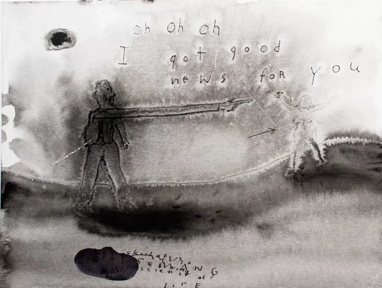 david lynch, oh oh oh i got good news for you (2009 2010) © the david lynch estate, courtesy pace gallery