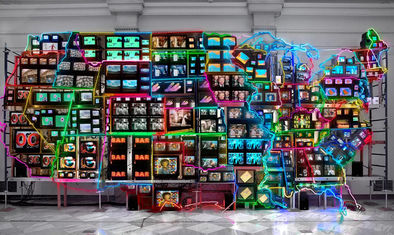 electronic superhighway nam june paik