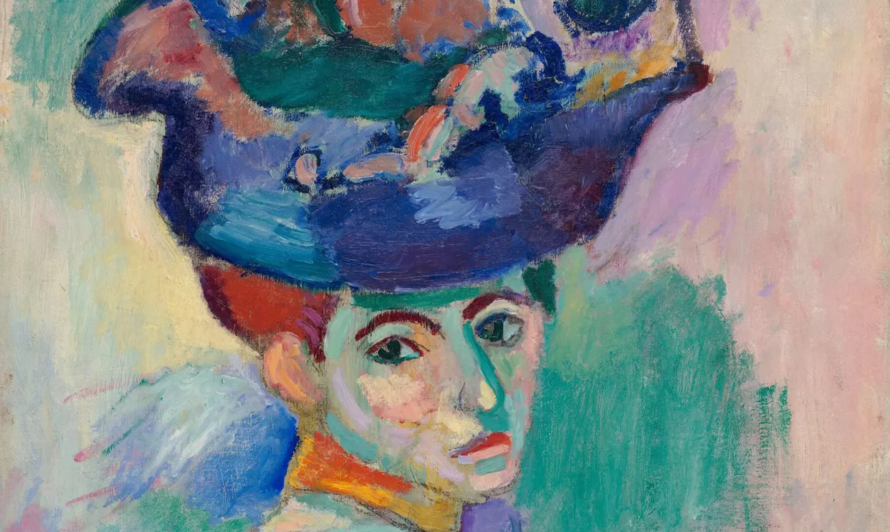 femme au chapeau, matisse