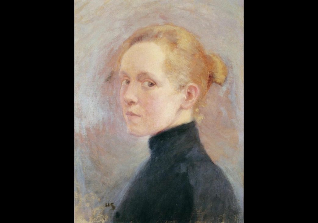 helene schjerfbeck, autoportret 1895