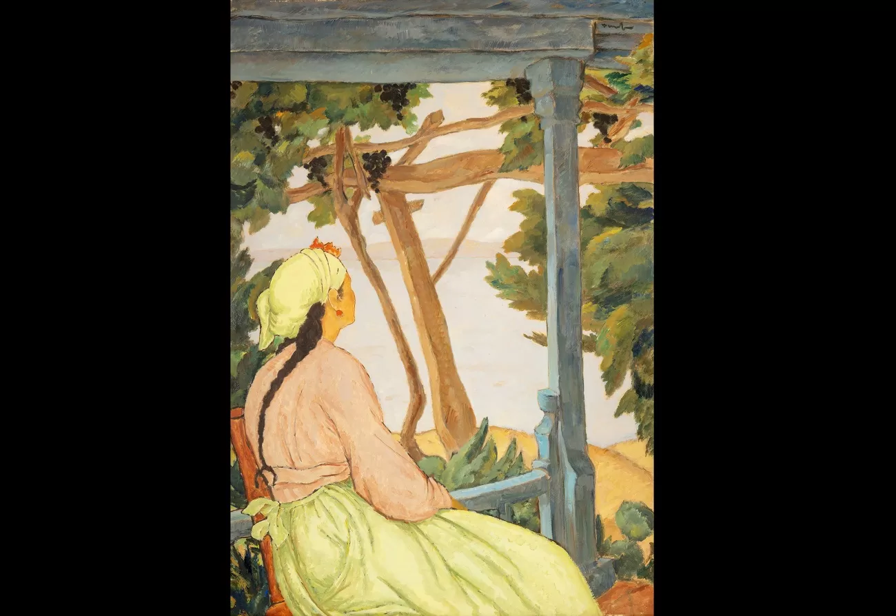 la balcic, tataroaica privind marea nicolae tonitza