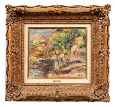 la laveuse, renoir