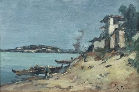 peisaj din silistra, gheorghe petrașcu