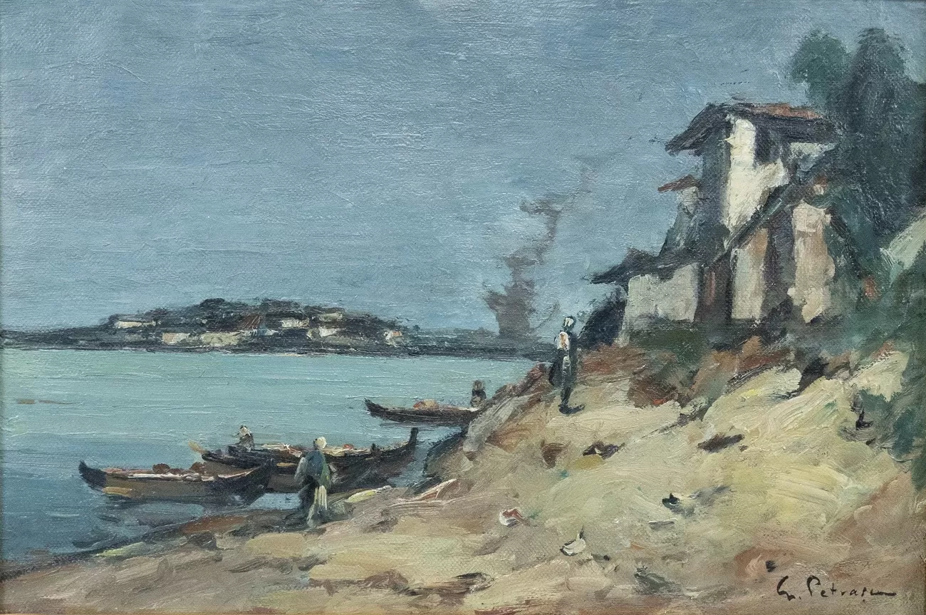 peisaj din silistra, gheorghe petrașcu