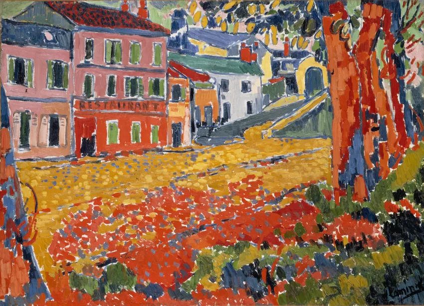 restaurant de la machine à bougival – maurice de vlaminck