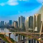 skyline,of,sao,paulo,at,sunset,,brazil