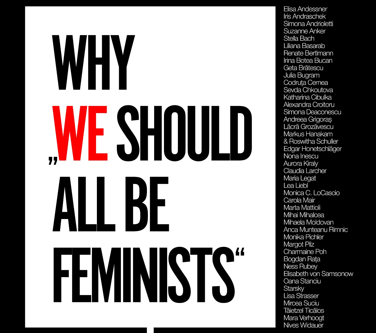 why we should all be feminists, sac malmaison