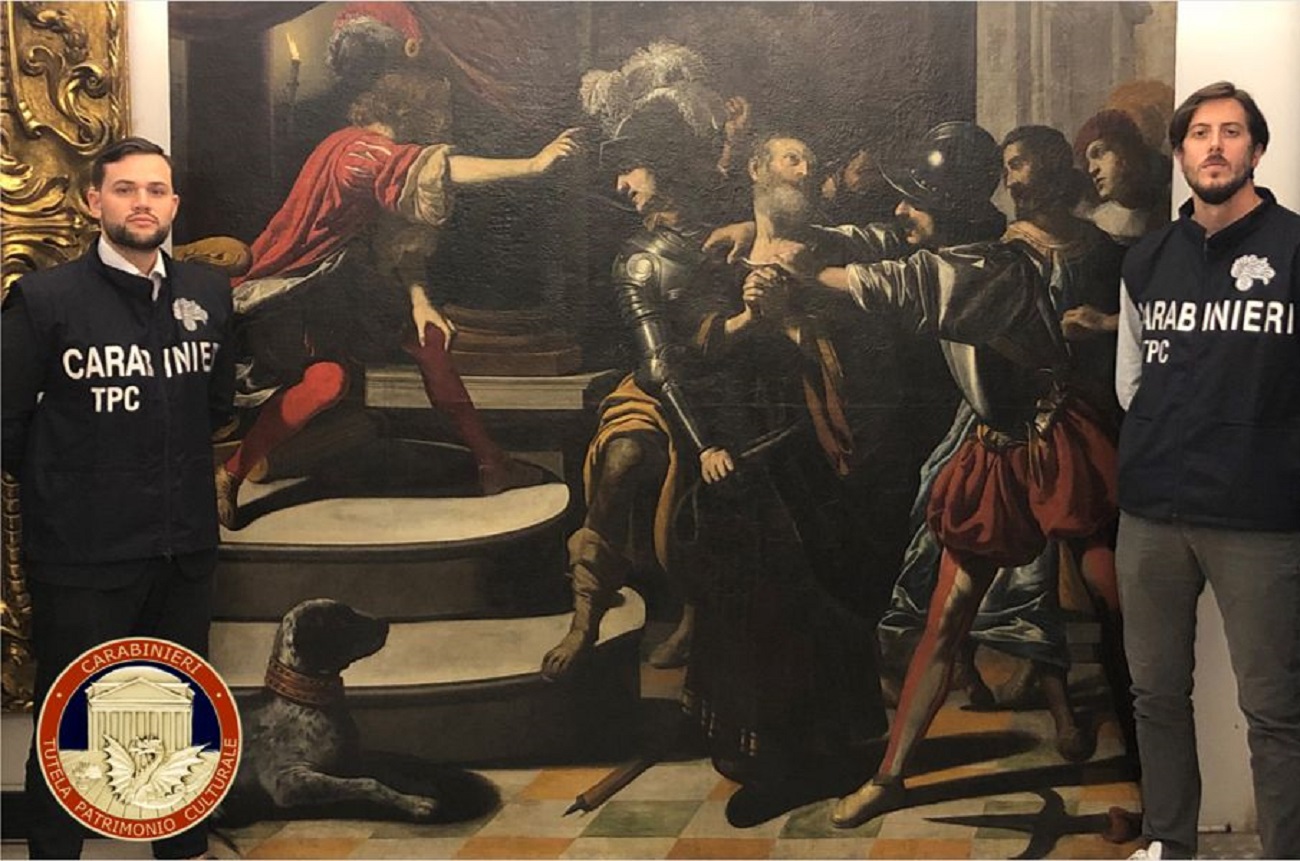 cattura di san pietro, rutilio manetti