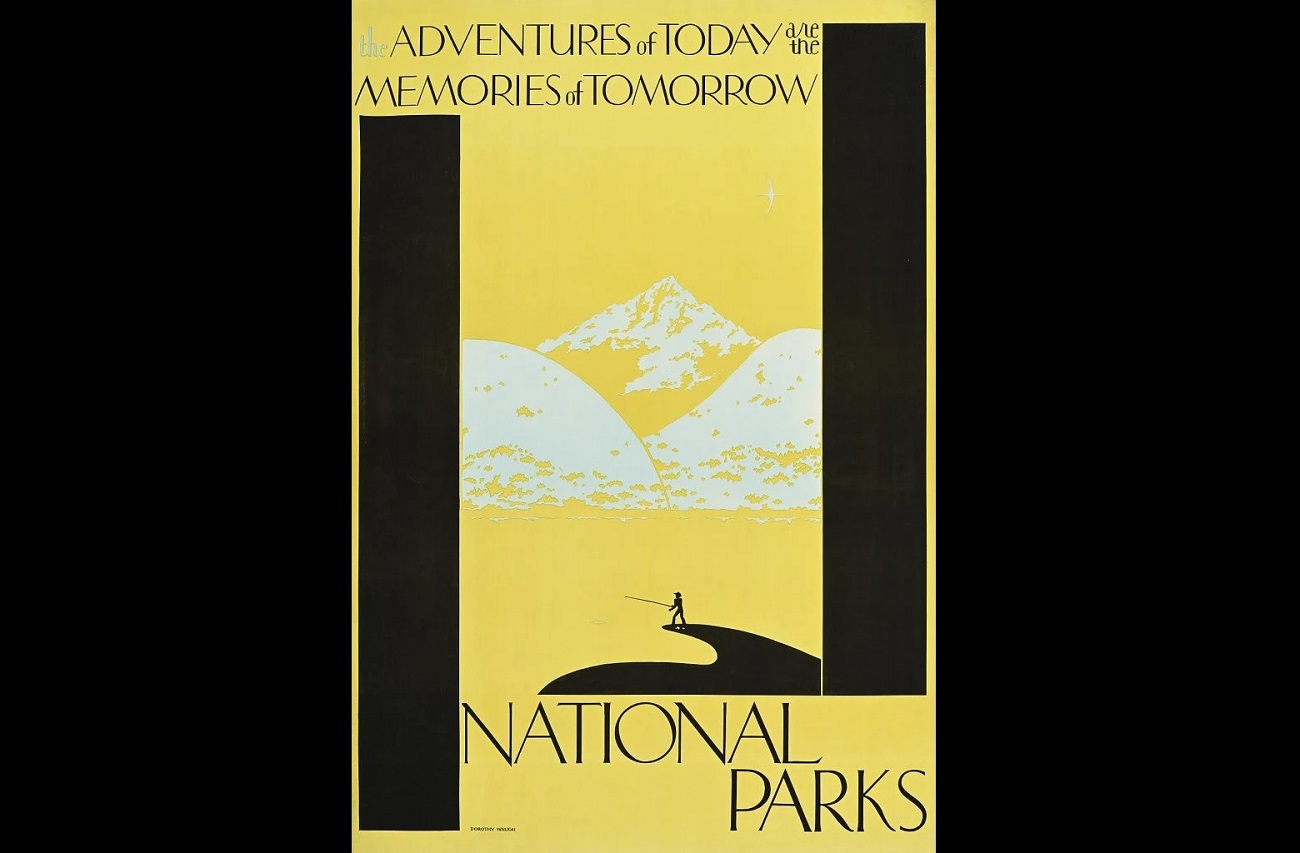 dorothy waugh, national parks the adventures of today are the memories of tomorrow (1934)