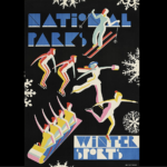 dorothy waugh, national parks winter sports (1935)