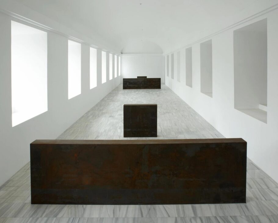 ”equal parallel, guernica bengasi”, richard serra