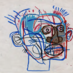 jean michel basquiat, untitled head 1982