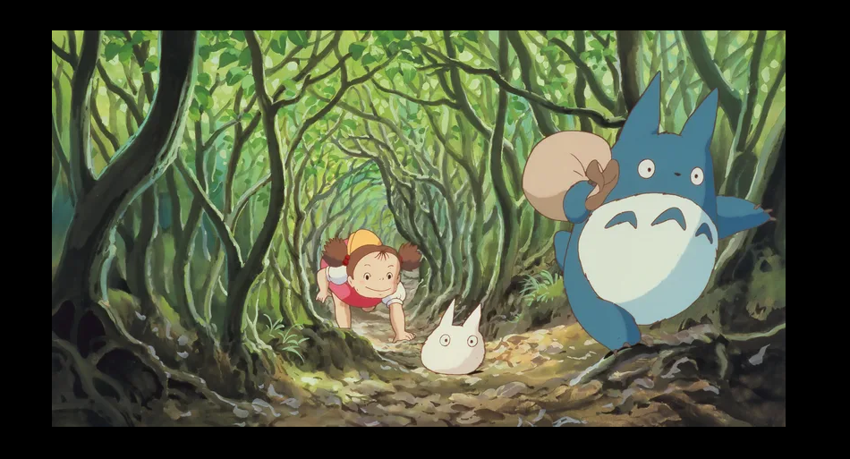 my neighbor totoro, 1988, hayao miyazaki, studio gibli
