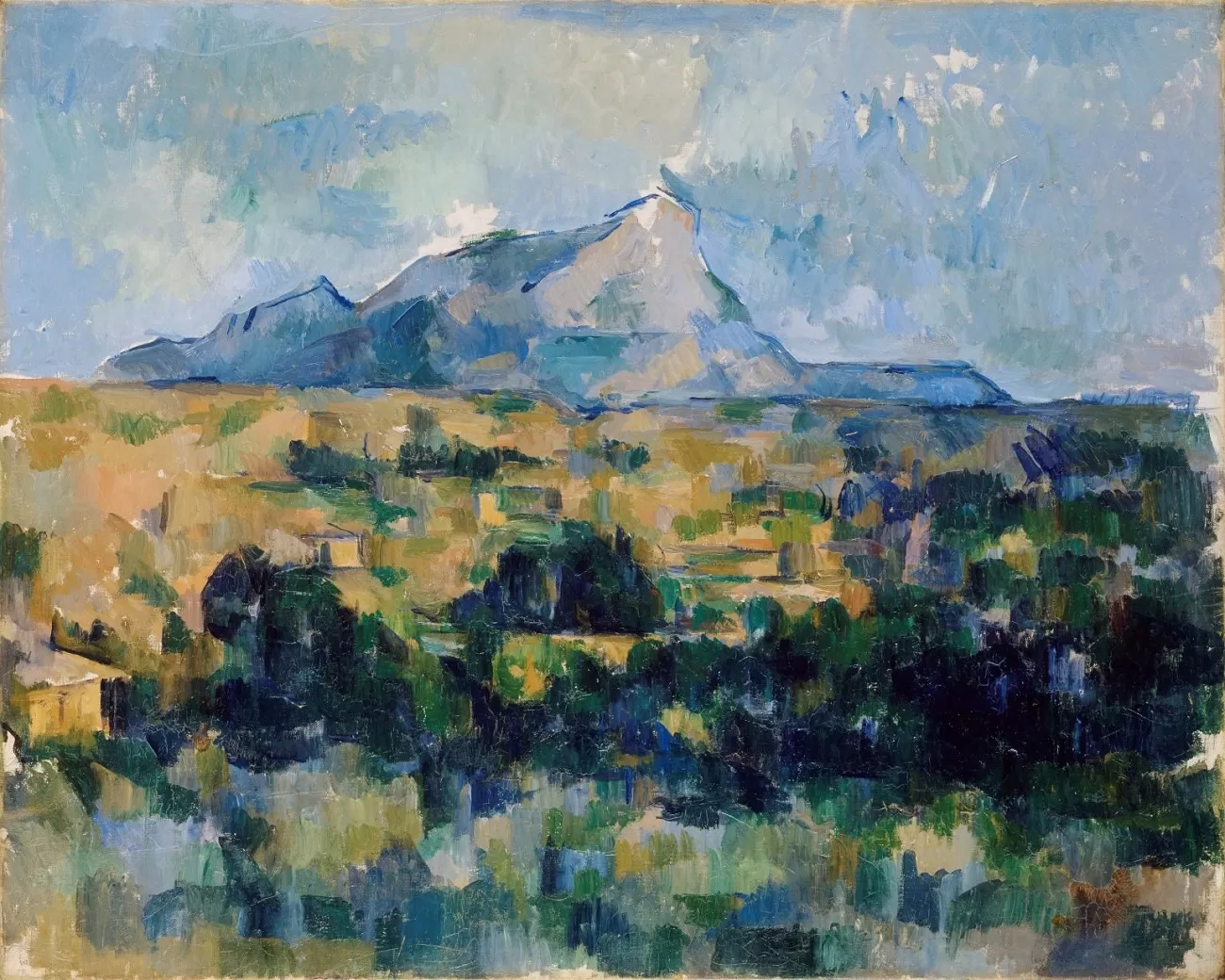 paul cézanne, la montagne sainte victoire vue des lauves ( 1902 1906)
