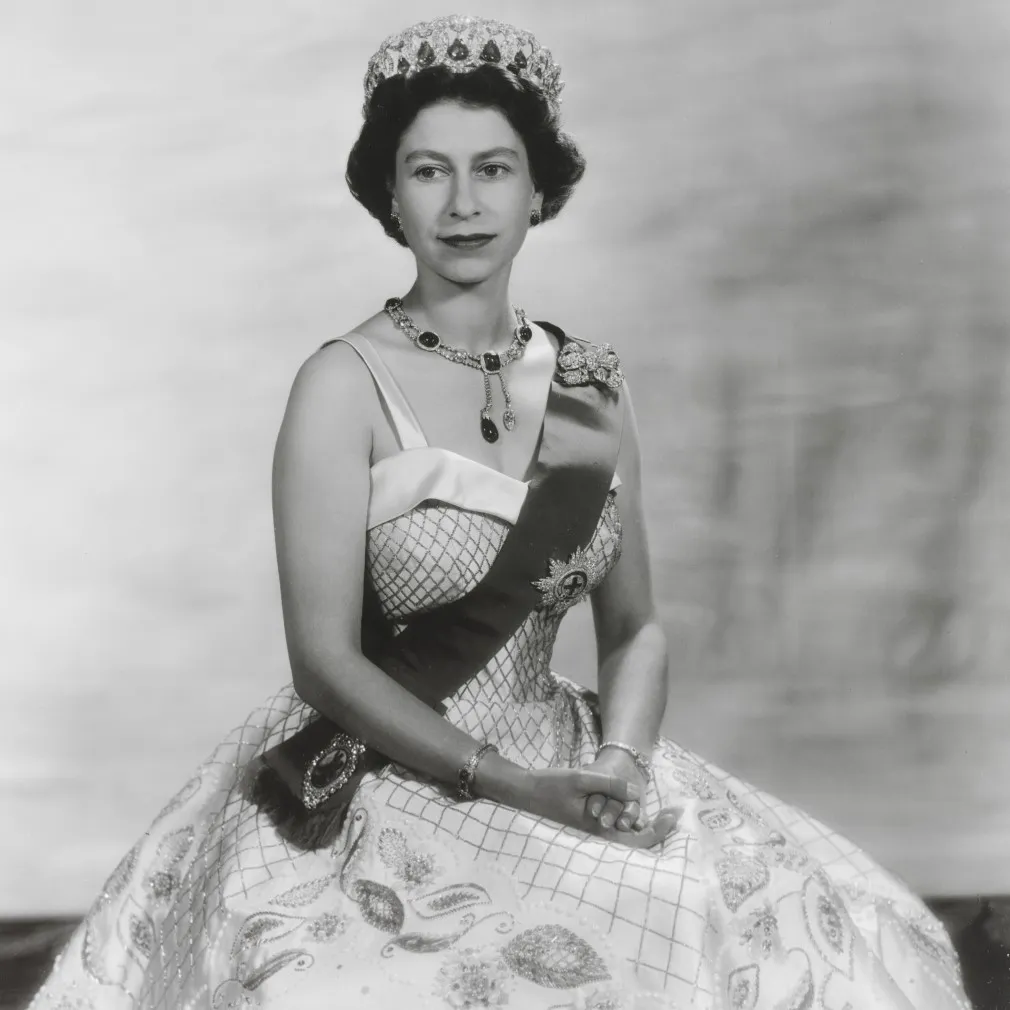 regina elizabeth ii, portret baron, 1956