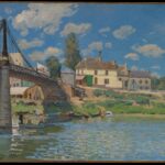 the bridge at villeneuve la garenne sisley