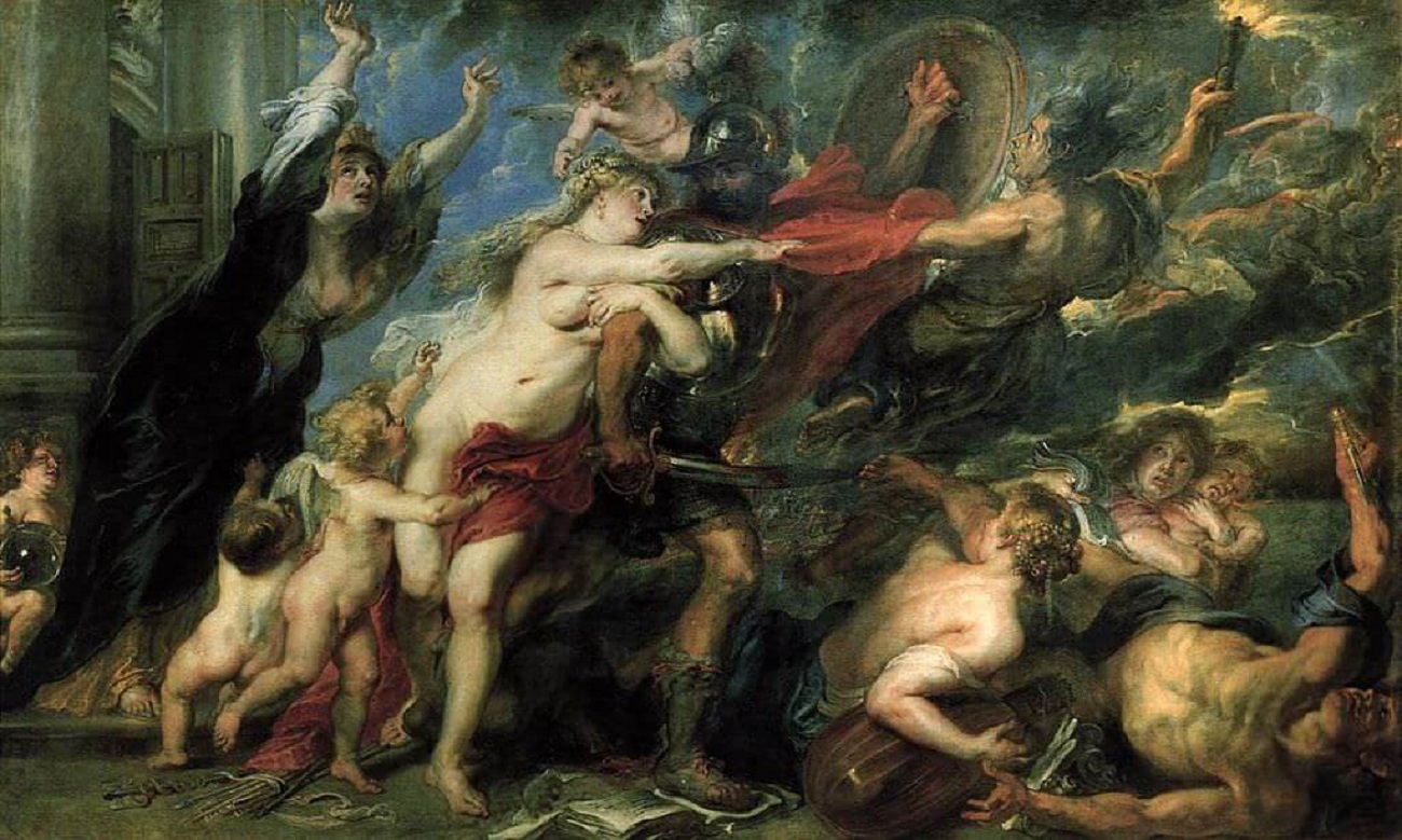 consequences of war, rubens