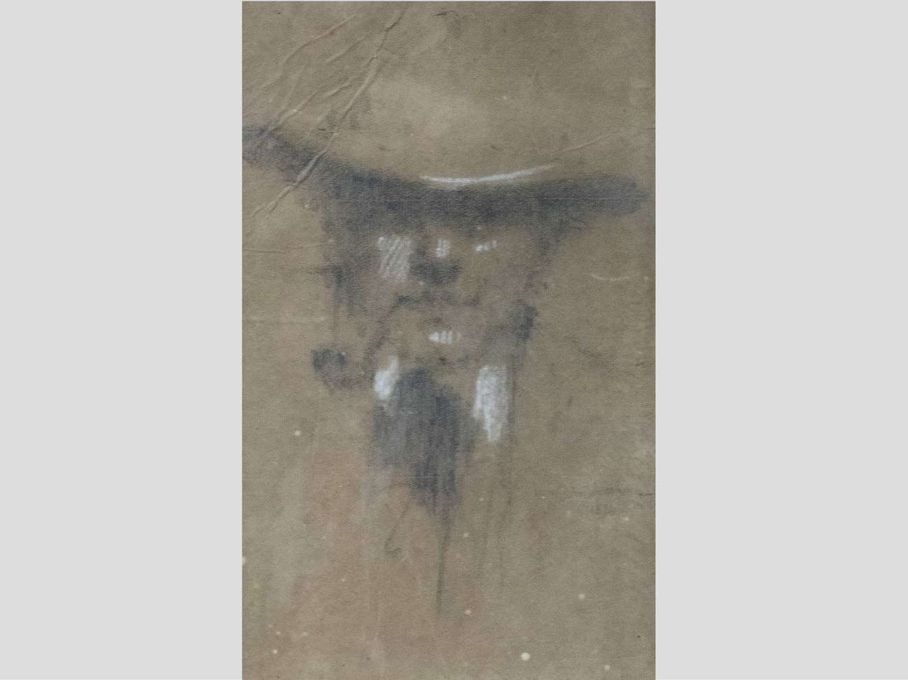 ion andreescu, portret de bărbat cu pălărie