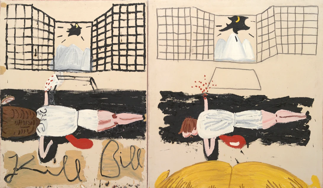 kill bill, rose wylie