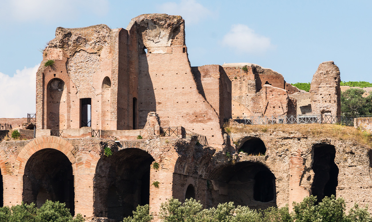 forumul roman si colina palatina, roma