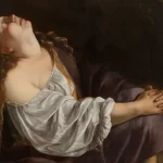 mary magdalene in ecstasy, artemisia gentileschi, national gallery of art washington