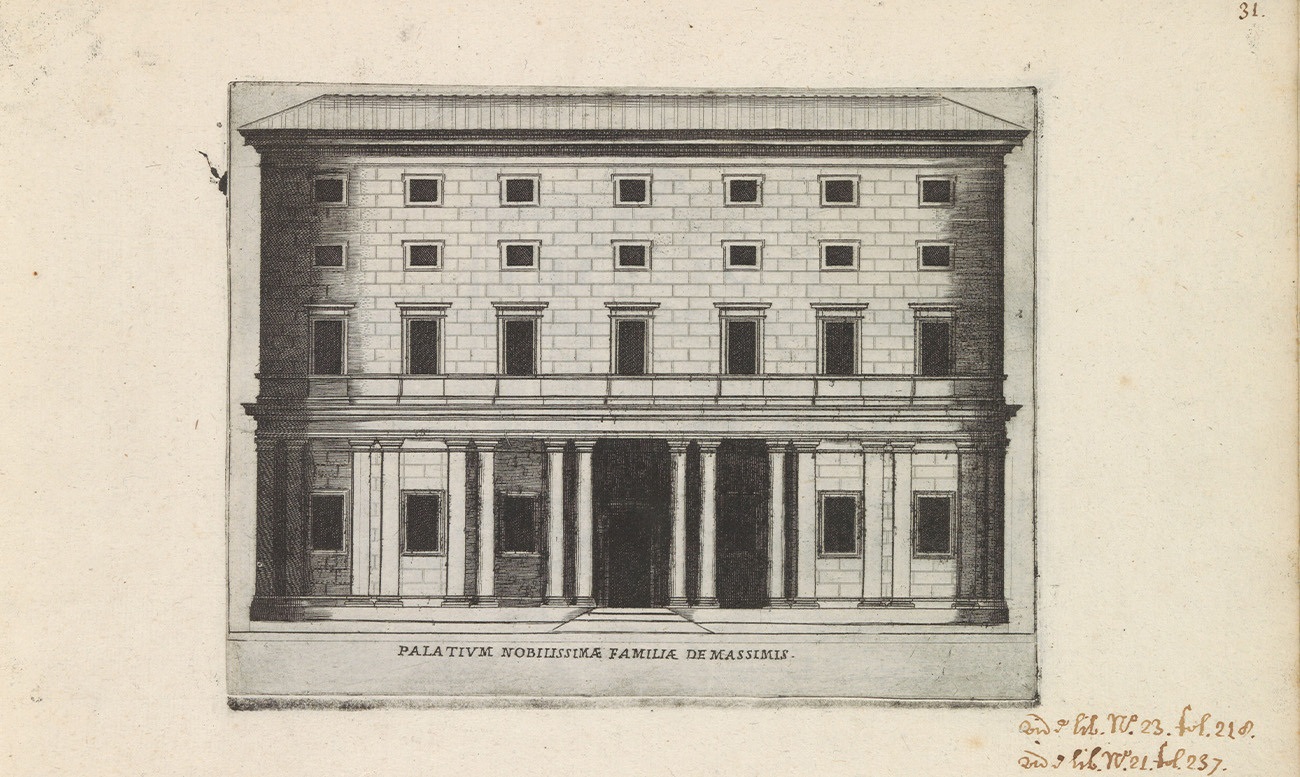 palatul massimo, roma