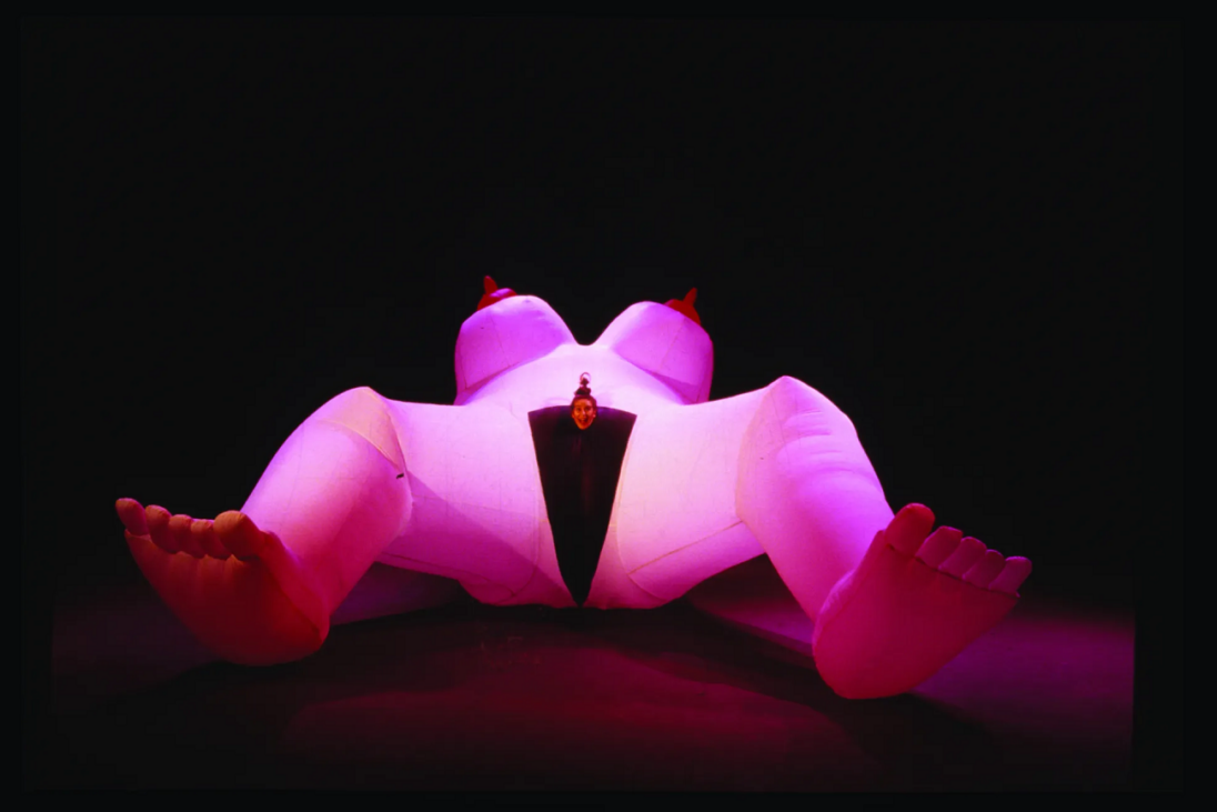 pat oleszko, womb with a view, 1990