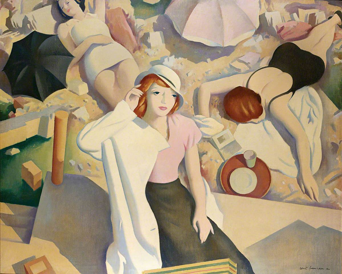 robert duckworth greenham, on the beach