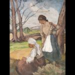 Țărănci la câmp, camil ressu