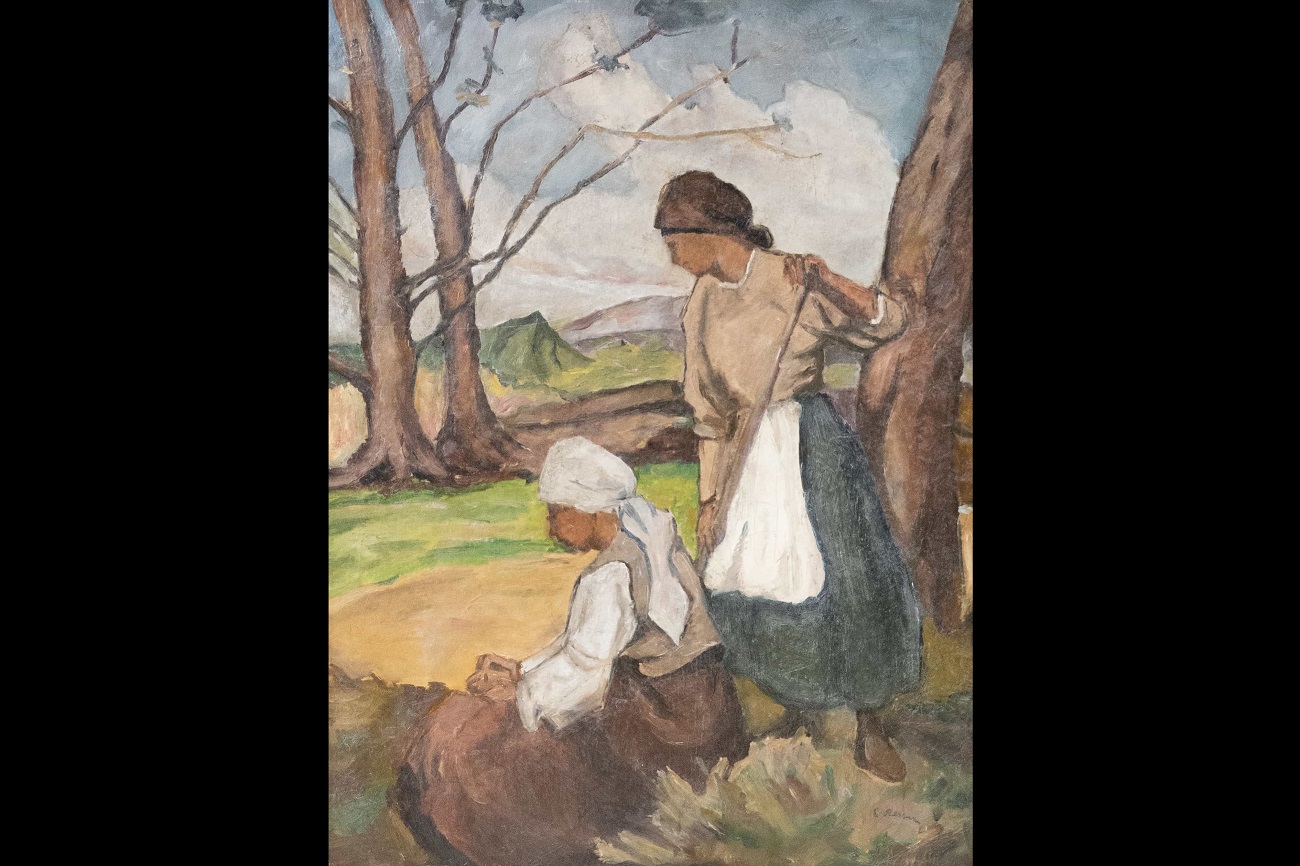 Țărănci la câmp, camil ressu