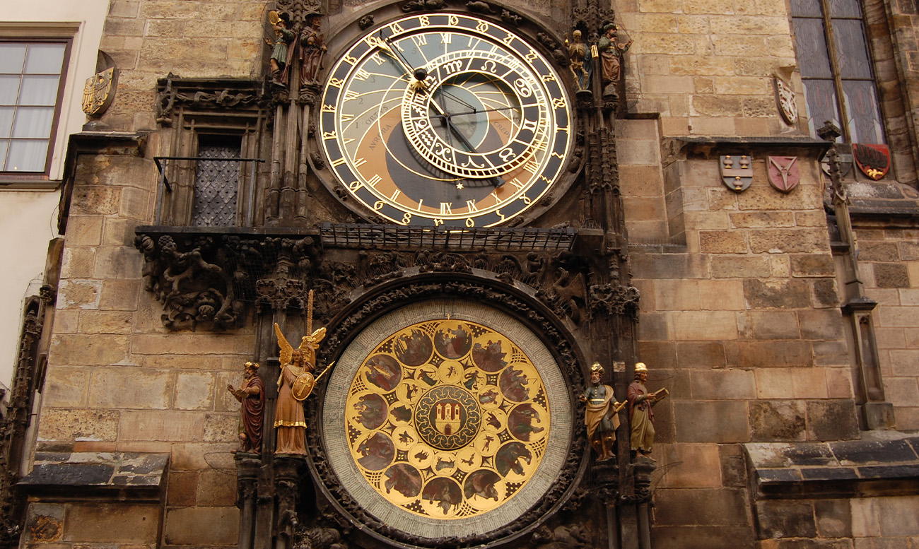 ceasul astronomic, praga