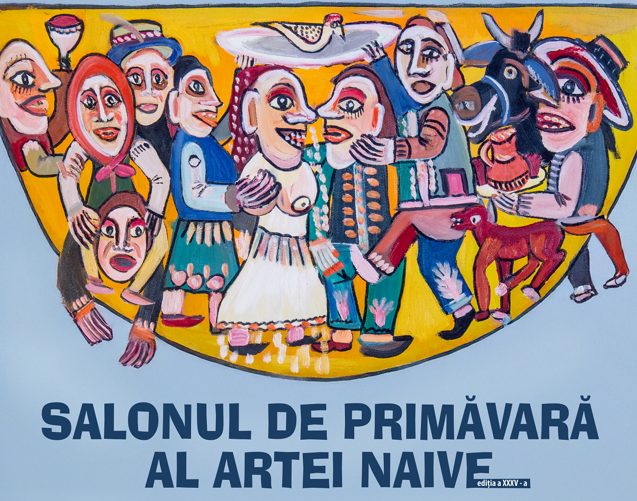 afis salonul de primavara al artei naivei 2026