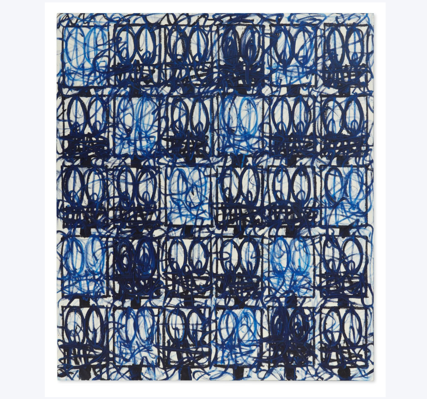 bruise painting, rashid johnson