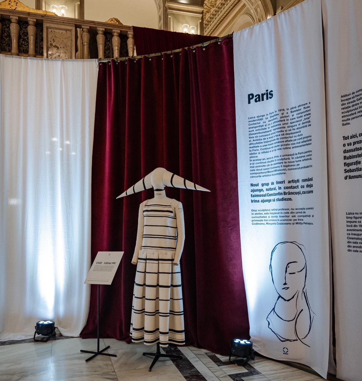 costum brancusi, lizica codreanu, onb