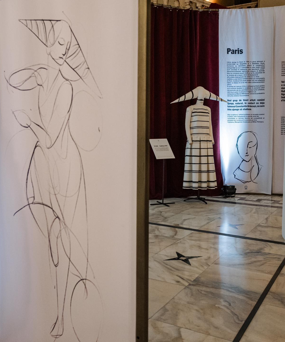 costum brancusi lizica codreanu, onb