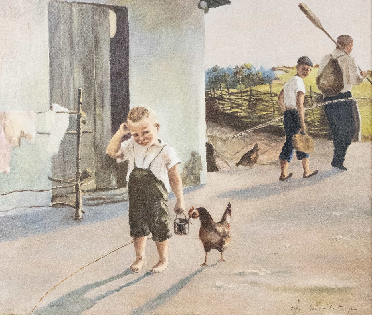 george catargi dimineata, spre pescuit