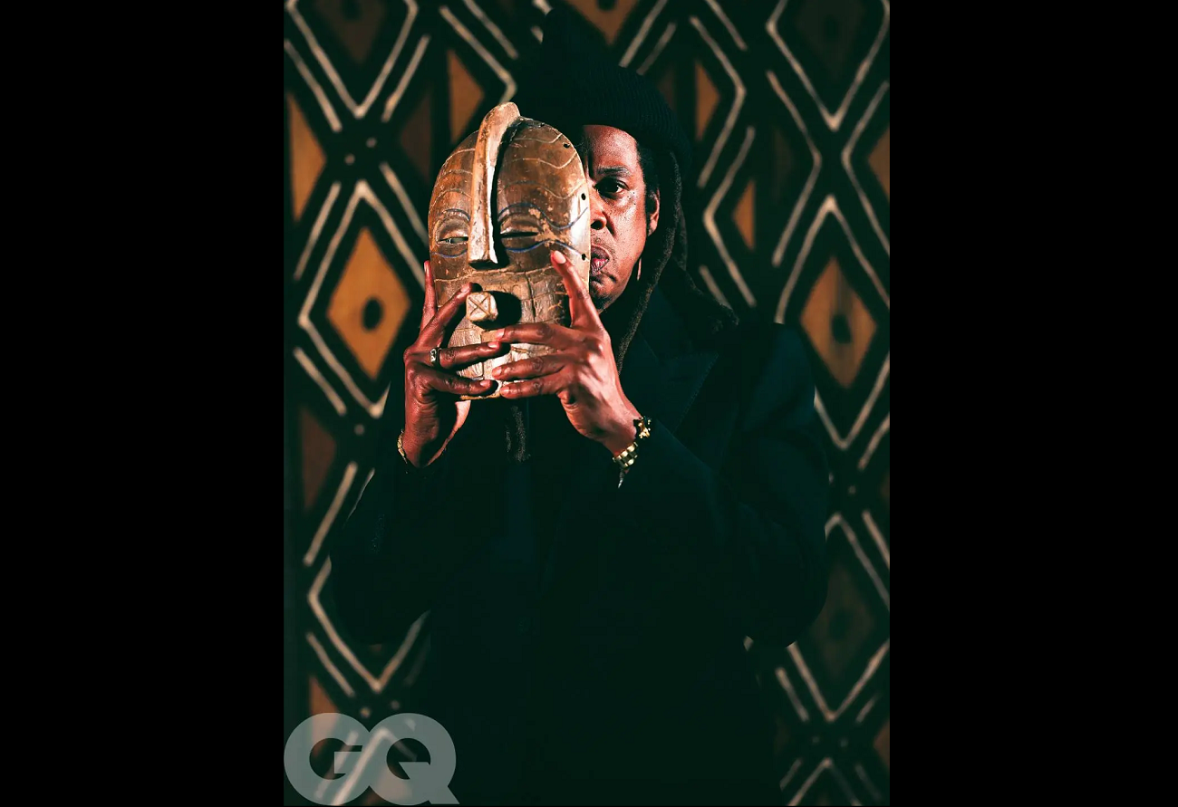 jay z, de rashid johnson, gq