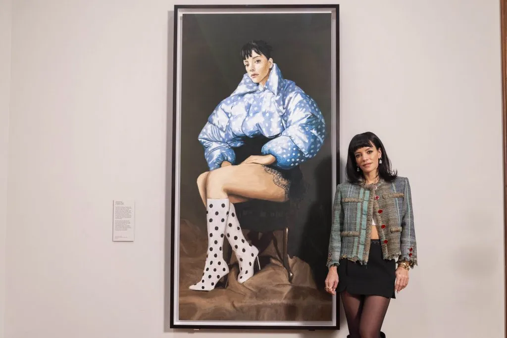 west end girl, lily allen, de nieves gonzález, foto david parry, national portrait gallery