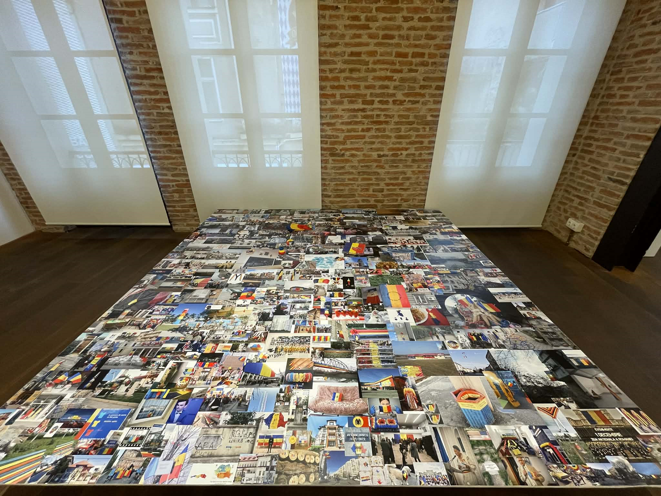 antologia tricolorului, dan perjovschi, curatorial