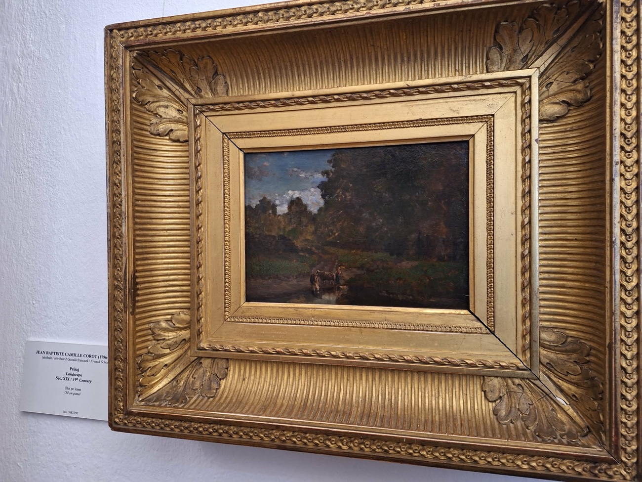 jean bapstiste camille corot, muzeul pallady, curatorial