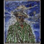 julian schnabel, untitled (self portrait) 2023